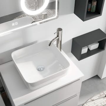 Bänkskiva Tenfors Solid Surface Mattvit