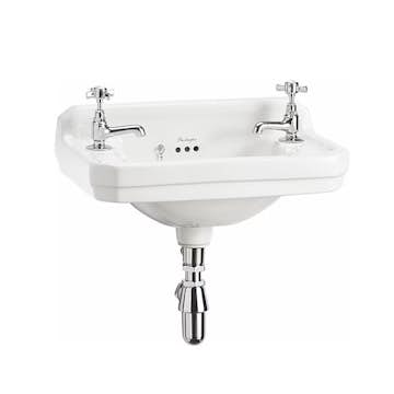 Tvättställ Burlington Edwardian 510 mm 2 Blandarhål