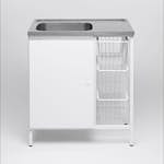 Tvättbänk Contura Steel CAB 8 Vit