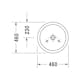 Tvättställ Duravit Starck 1 044546