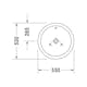 Tvättställ Duravit Starck 1 044753