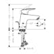Tvättställsblandare Hansgrohe Logis 70