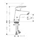 Tvättställsblandare Hansgrohe Logis 70
