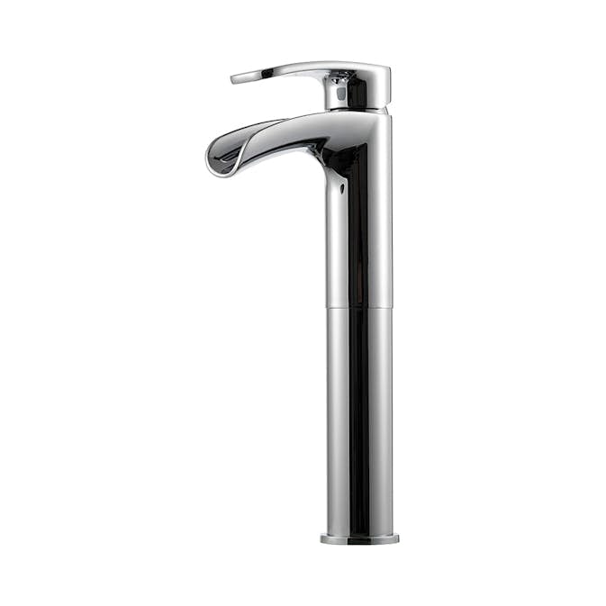 Tvättställsblandare Tapwell EVO 081 Waterfall Hög Krom