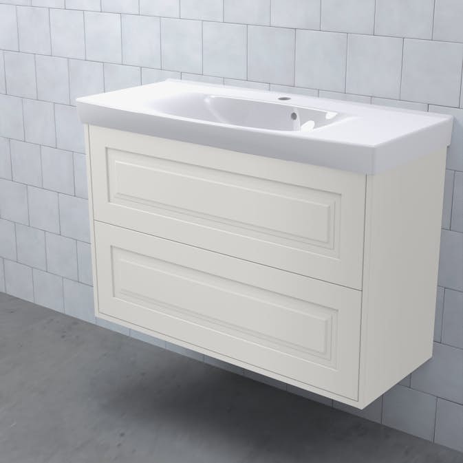 Tvättställsskåp Björbo Badrum Mejda Kompakt Hög