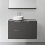 Tvättställsskåp Hafa Shape med Sidomodul 300 utan Tvättställ