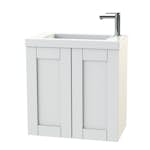 Tvättställsskåp Miller Badrum London 60 Luckor för Heltäckande Tvättställ