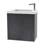 Tvättställsskåp Miller Badrum New York 60 Luckor för Heltäckande Tvättställ