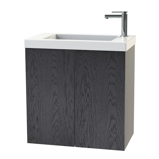 Tvättställsskåp Miller Badrum New York 60 Luckor för Heltäckande Tvättställ