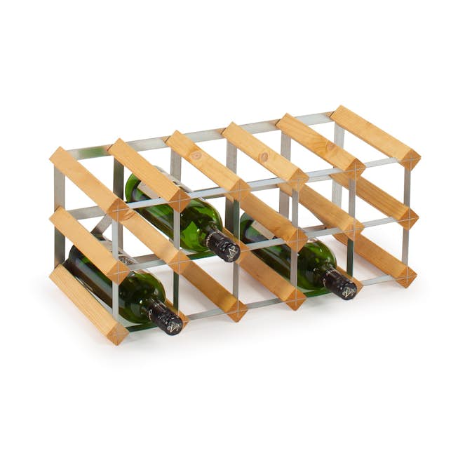 Vinställ Traditional Wine Rack 15 Flaskor Påbyggningsbart