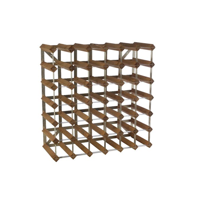 Vinställ Traditional Wine Rack 42 Flaskor Påbyggningsbart