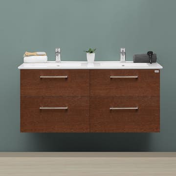 Tvättställsskåp 4AQUA Slim H Med 4 Lådor