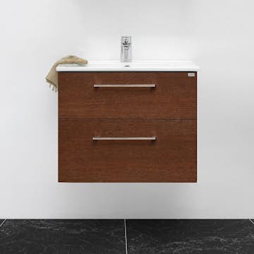 Tvättställsskåp 4AQUA Slim H Med 2 Lådor