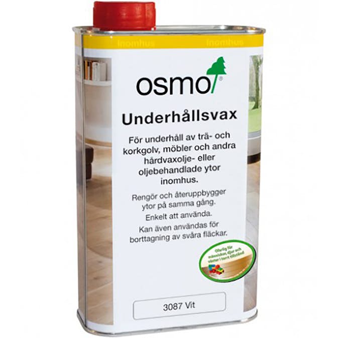 Underhållsvax Osmo Vax för Vitpigmenterade Ytor 1L