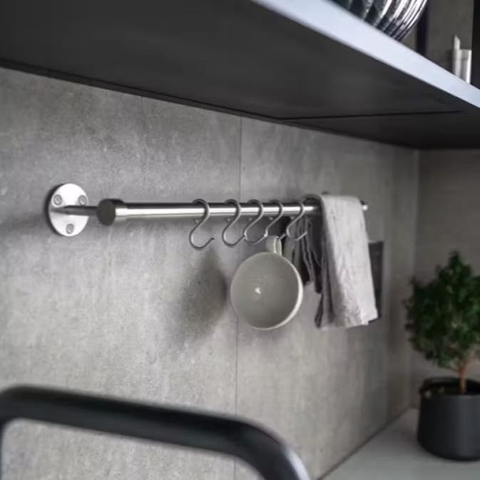 Köksreling Beslag Design Aveny Komplett