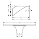 Utloppspip Axor Massaud 170 mm till Badkar