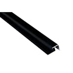 Hörnlist Fibo Utvändigt Alu Svart 3000 mm