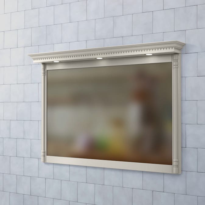 Spegel Björbo Badrum Valhall med Belysning