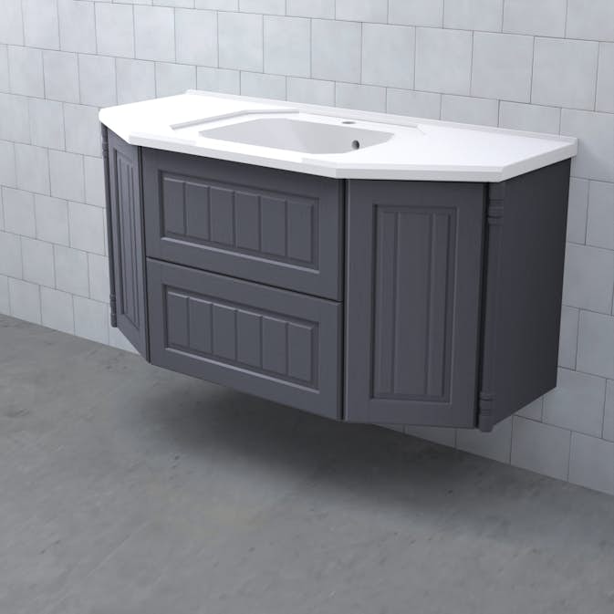 Tvättställsskåp Björbo Badrum Valhall Lådor