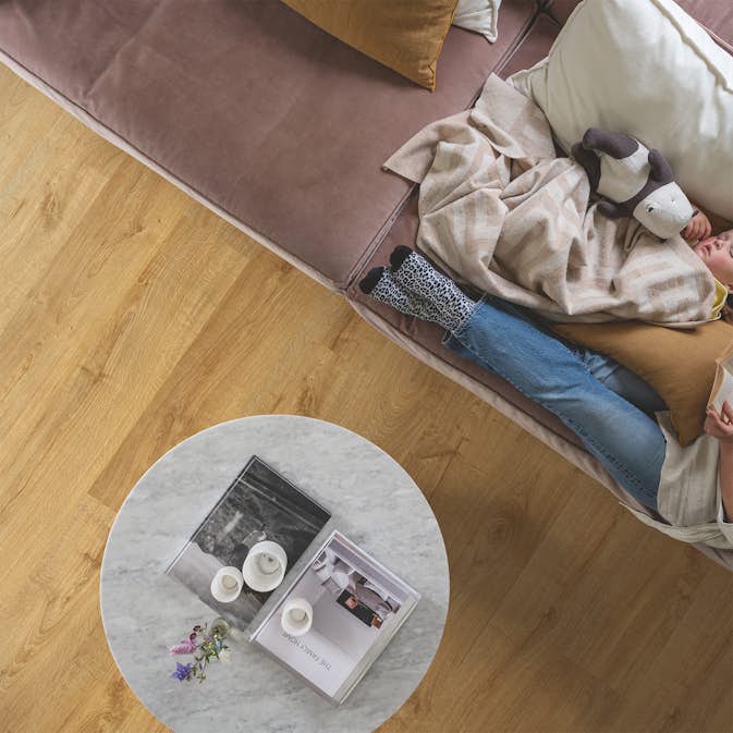 Vinylgolv Pergo Lysefjord Pad Pro Honey Creek Oak