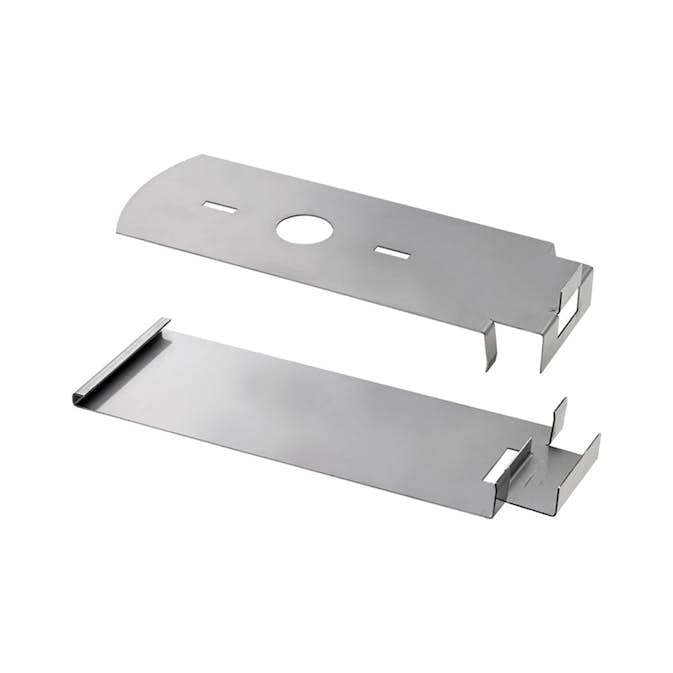 Sockelfäste Tebo PB-End Rostfri