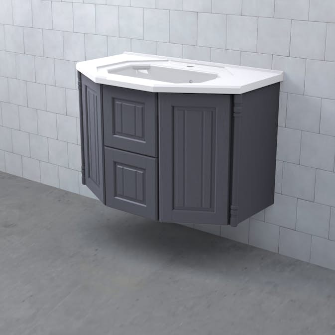 Tvättställsskåp Björbo Badrum Valhall Lådor