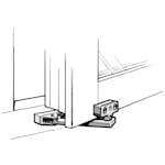 Vädringsbeslag ASSA ABLOY Fix 92