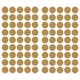 Väggdekor RoomMates Gold Confetti Dots