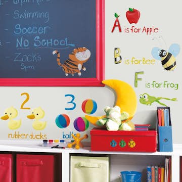 Väggdekor RoomMates Education Station
