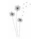 Väggdekor RoomMates Whimsical Dandelion