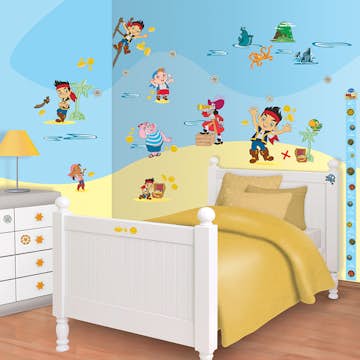 Väggdekor Walltastic Disney Jake och Piraterna