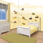 Väggdekor Walltastic My 1st JCB 43152