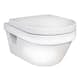 Vägghängd Toalettstol Gustavsberg Hygienic Flush 5G84 Komplett