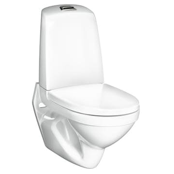 Vägghängd Toalettstol Gustavsberg Nautic 1522 Hygienic Flush