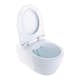 Vägghängd Toalettstol Geberit iCon Rimfree 3575 med Grohe Rapid SL 113 cm