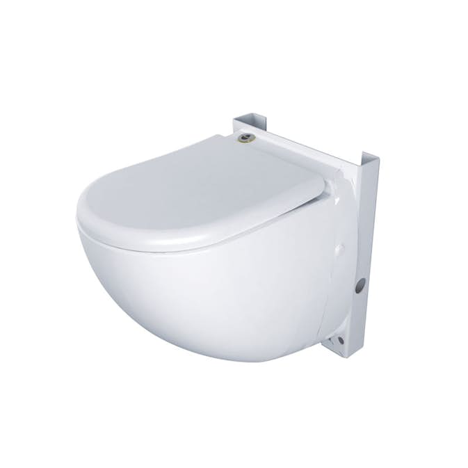 Vägghängd Toalettstol Saniflo Sanicompact Comfort Silence ECO+