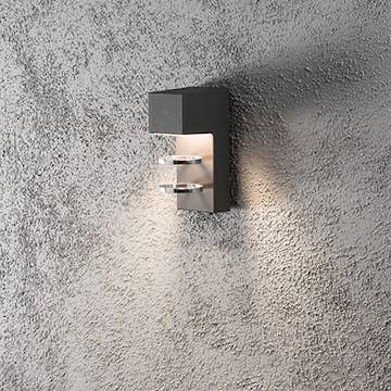 Vägglykta Gnosjö Konstsmide Acerra 1x5W High Power LED