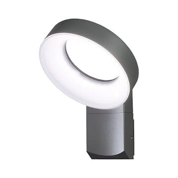 Vägglykta Gnosjö Konstsmide Asti LED High Power Mörkgrå