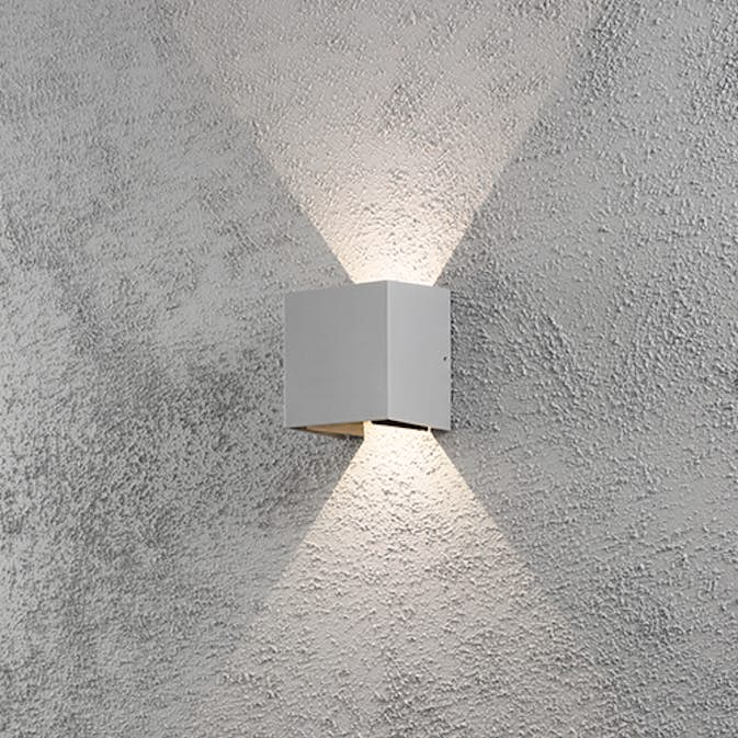Vägglykta Gnosjö Konstsmide Cremona High Power 2x3W LED