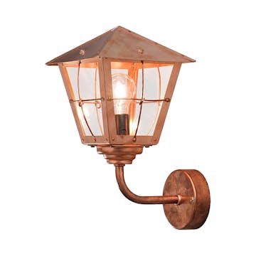 Vägglykta Gnosjö Konstsmide Fenix Upp E27 Koppar