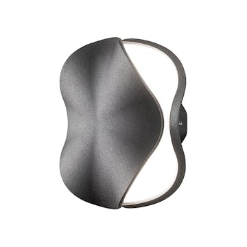 Vägglykta Gnosjö Konstsmide Matera 4W High Power LED Mörkgrå