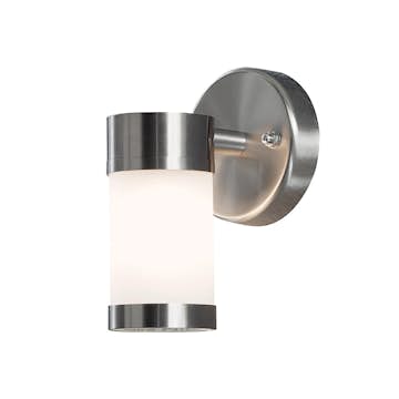 Vägglykta Gnosjö Konstsmide Modena Ned G9 Rostfri