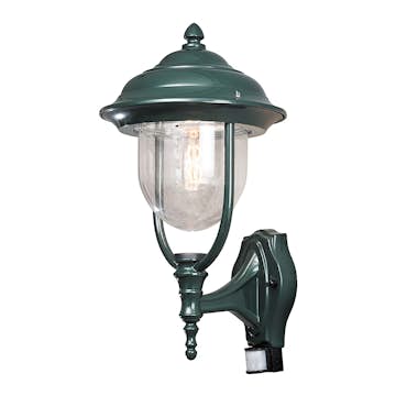 Vägglykta Gnosjö Konstsmide Parma Upp E27 Rörelsevakt