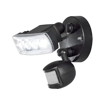 Vägglykta Gnosjö Konstsmide Prato 4x1W LED Rörelsevakt