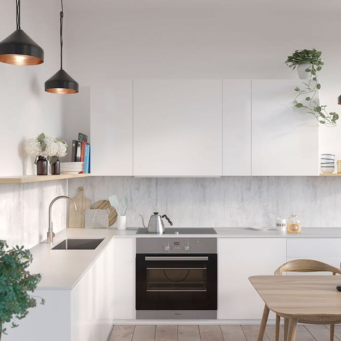 Stänkskyddsskiva Fibo Shabby Chic 2898-K00 RU