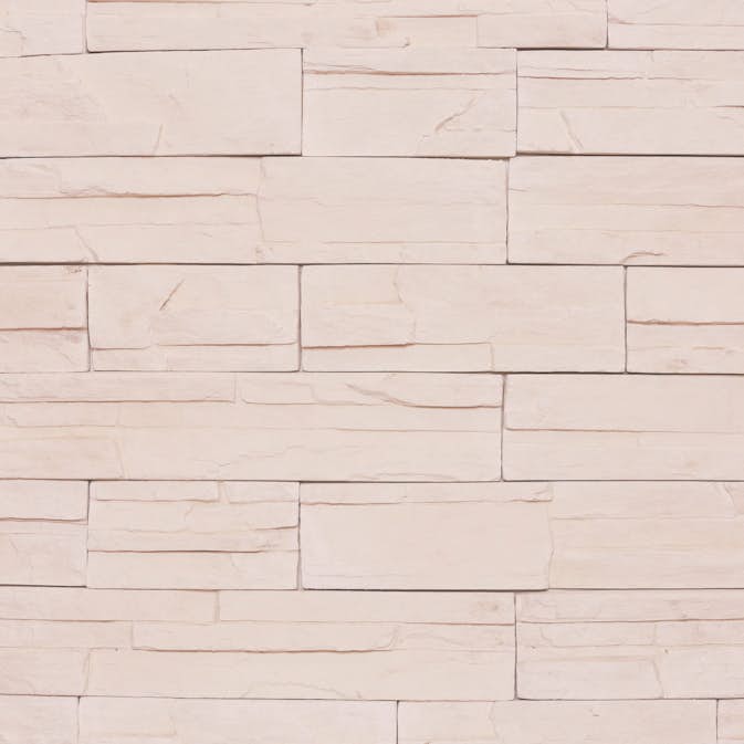 Väggsten ArtStone Flatsten Profit Rustic Stone White