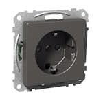 Vägguttag Schneider Electric Exxact 1-vägs Skruvanslutning