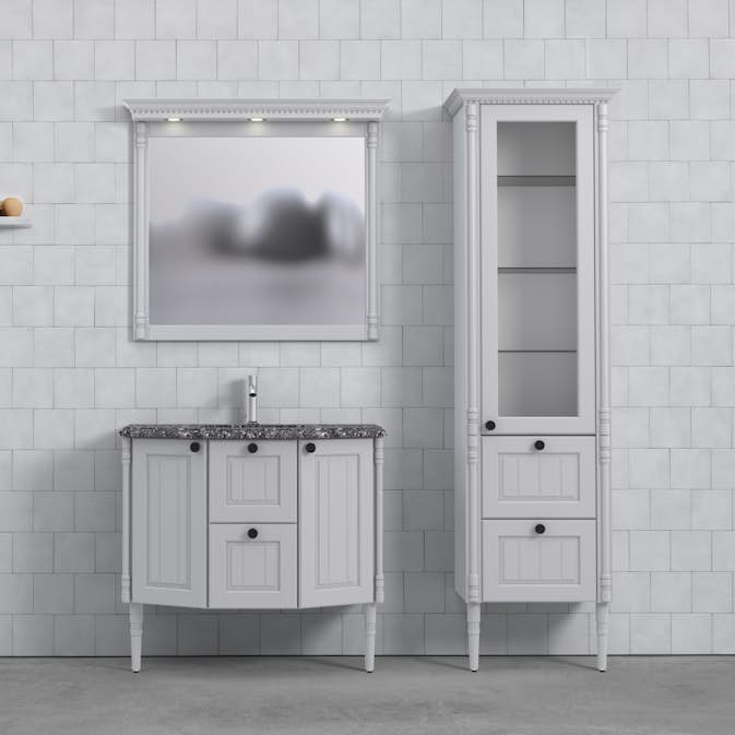 Tvättställsskåp Björbo Badrum Valhall Lådor