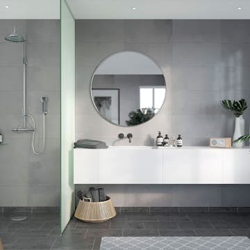 Våtrumsskiva Fibo Casablanca Gris Grande