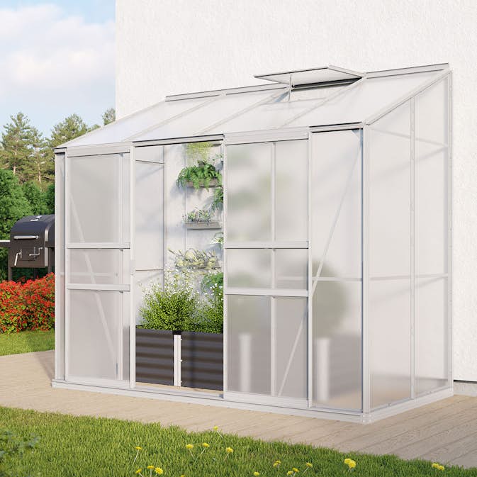 Växthus Vitavia Ida Vägg 3,3 kvm Polykarbonat
